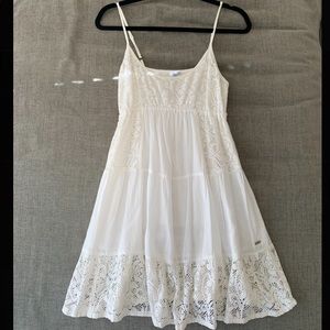 Ripcurl white mini dress